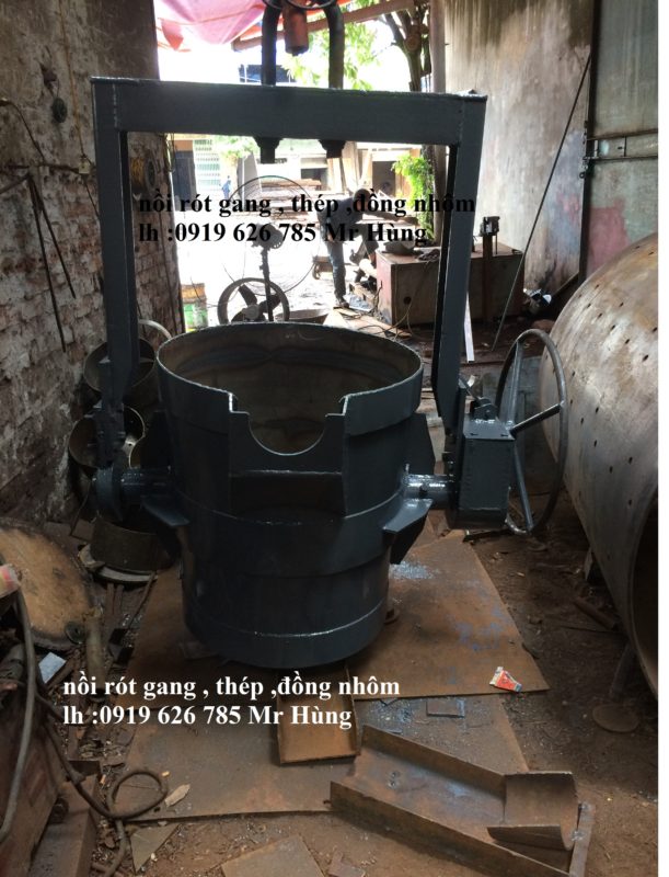 nồi rót , gầu rót gang thép đồng nhôm nồi rót , gầu rót gang thép đồng nhôm