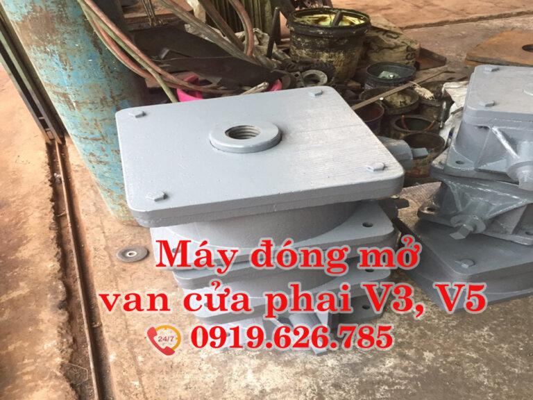 máy đóng mở cánh cống v5